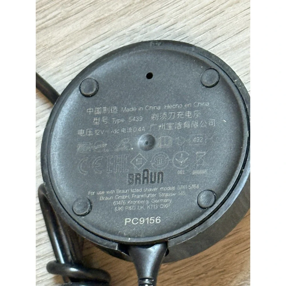 Braun Series 5 Easy Clean S5 Shaver Type 5439 Tested Charger Trimmer 5 Combs